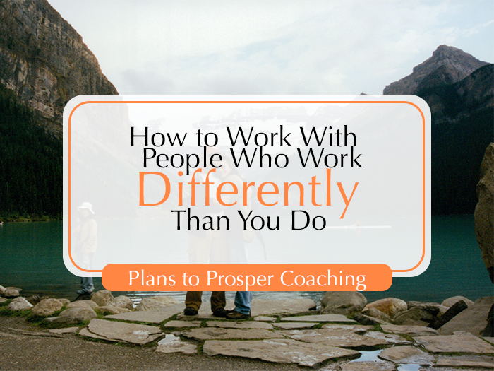 How To Work With People Who Work Differently Than You Do - Plans To ...